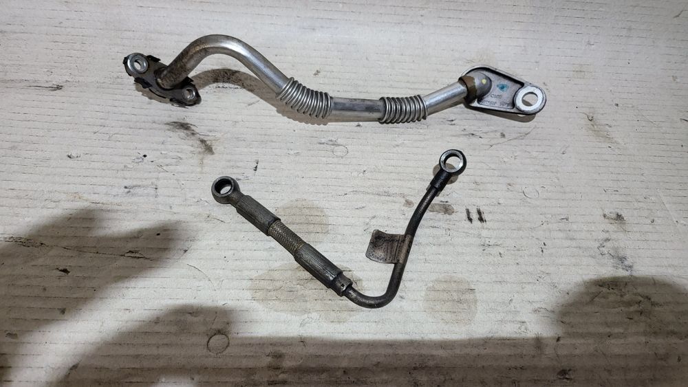 Przewód turbo olejowy fiat bravo 2 II 1.6 multijet komplet