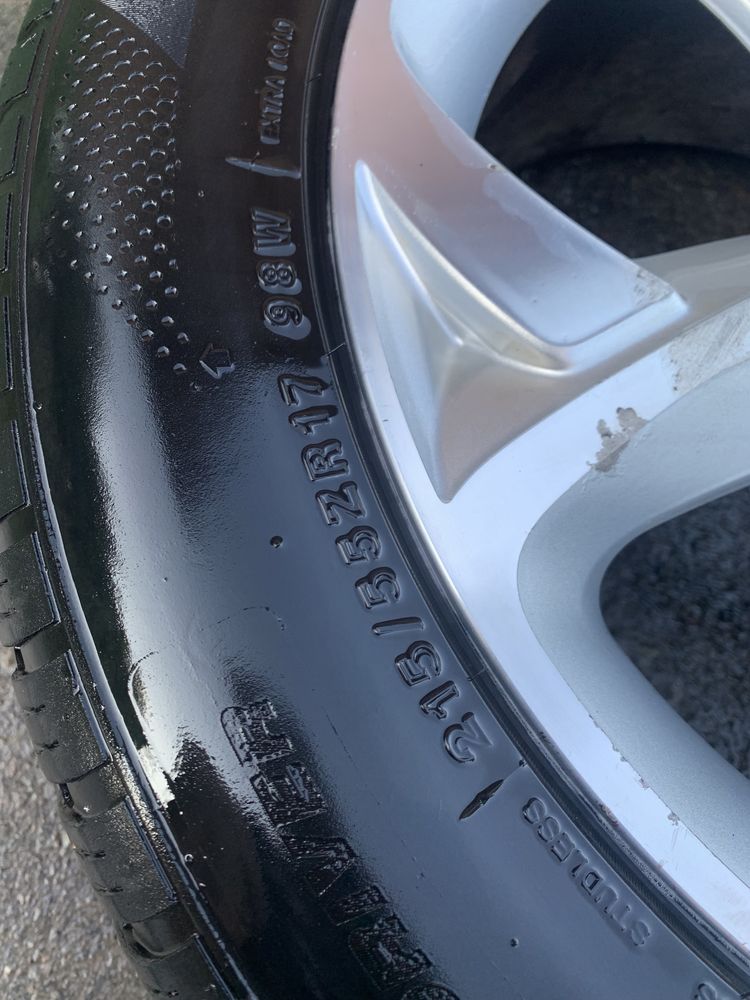 Легкосплавні диски  титани r17 5x108 Пежо Peugeot ОРИГІНАЛ ПЕЖО