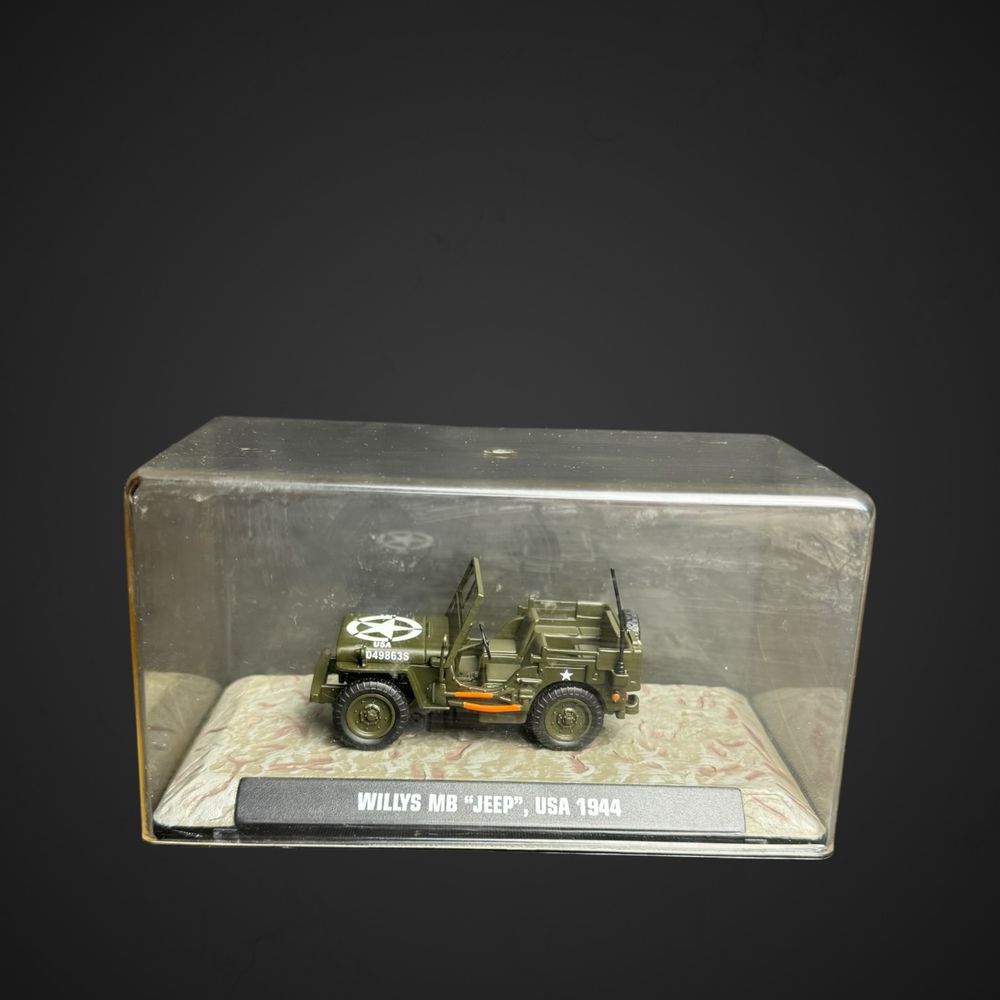 Model Jeep Willys USA Militar 1944 1/43 Atlas J5/071534