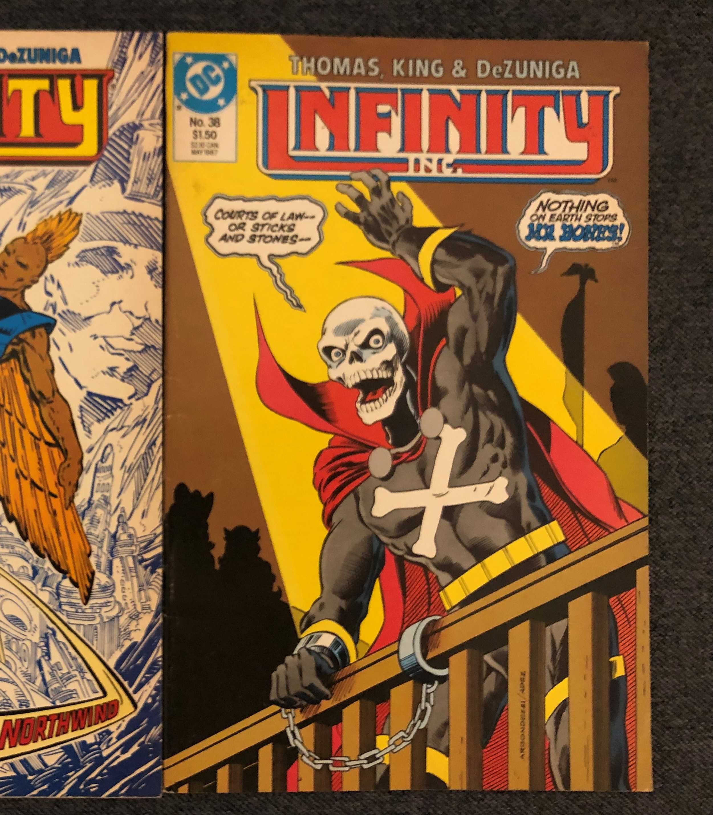 Komiks amerykański INFINITY INC., DC Comics, 1987