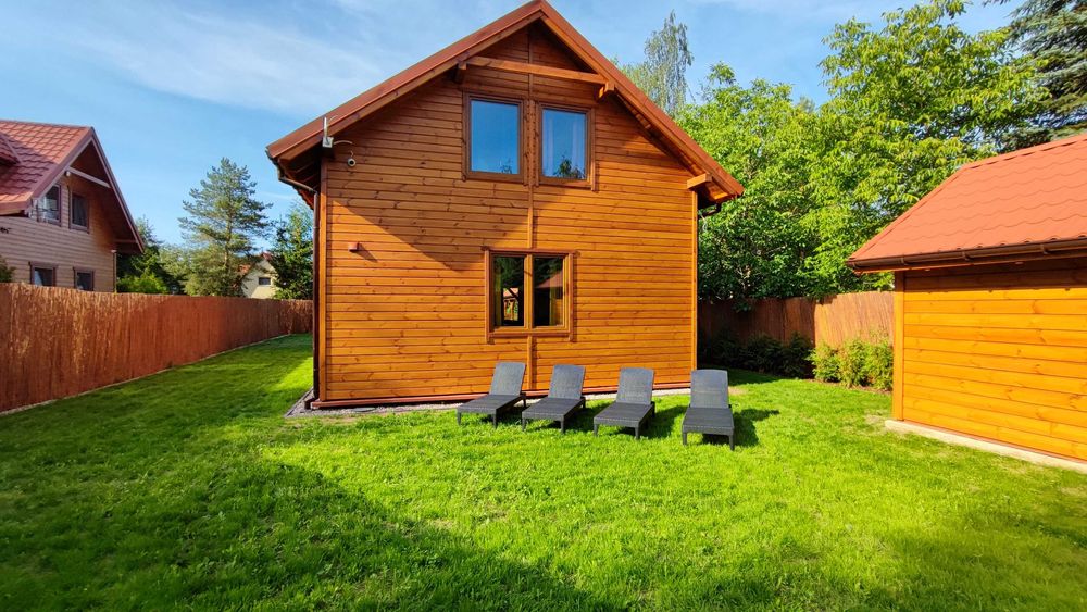 Dom do wynajęcia z widokiem na jezioro Kalwa - Mazury Sylwester