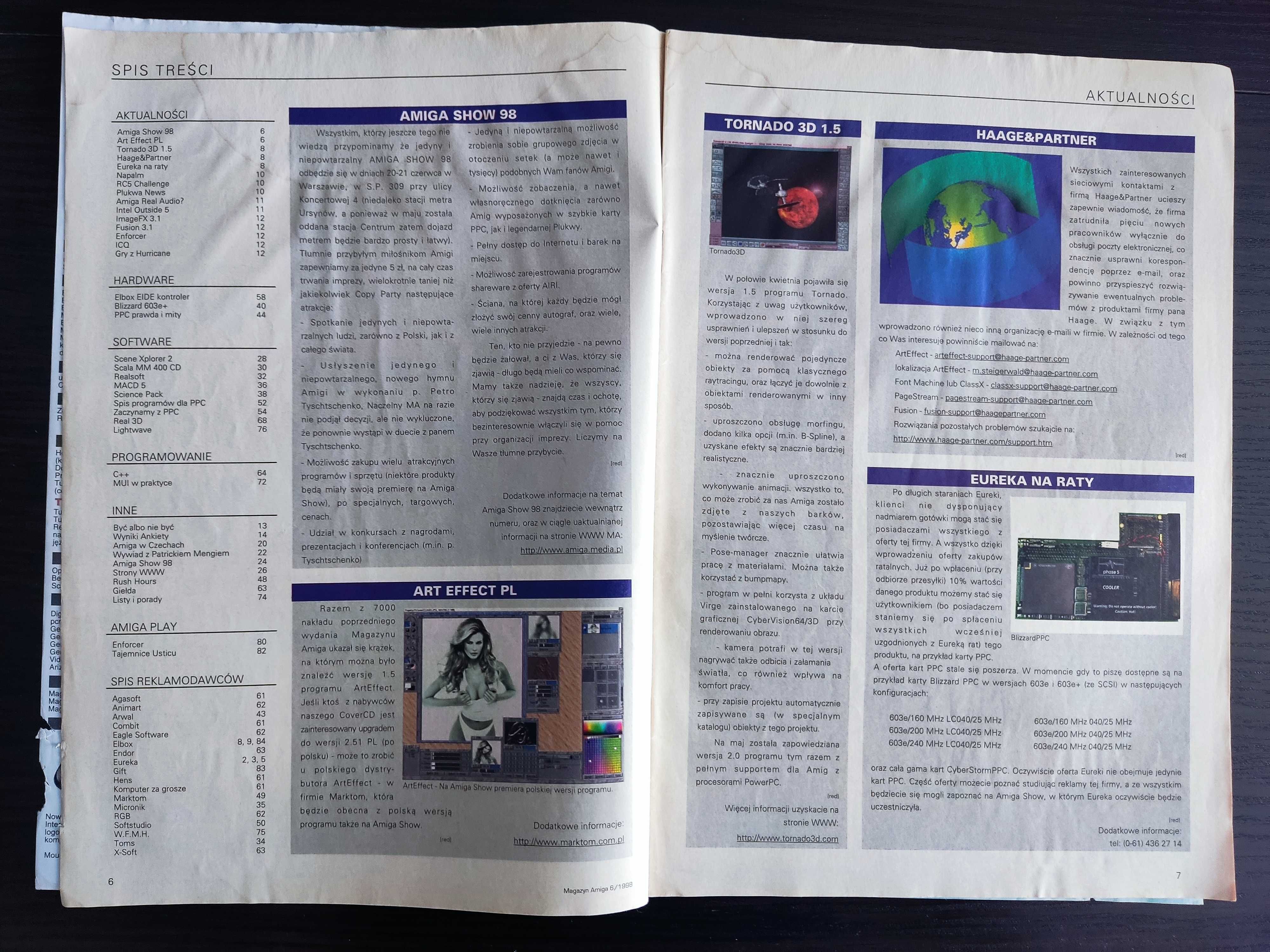 Amiga Magazyn - numer 6/1998