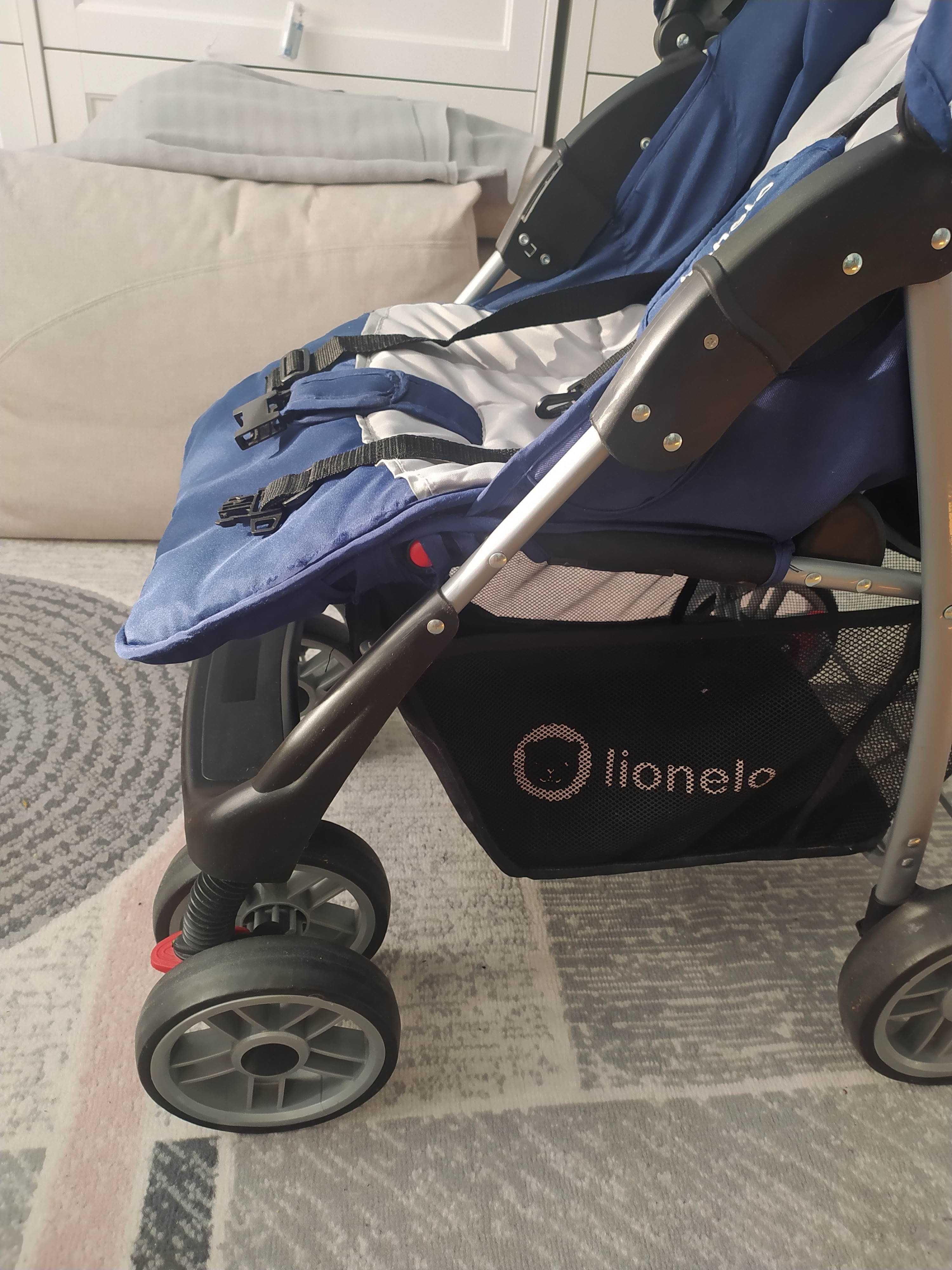 Wózek dziecięcy spacerowy filmy Lionelo