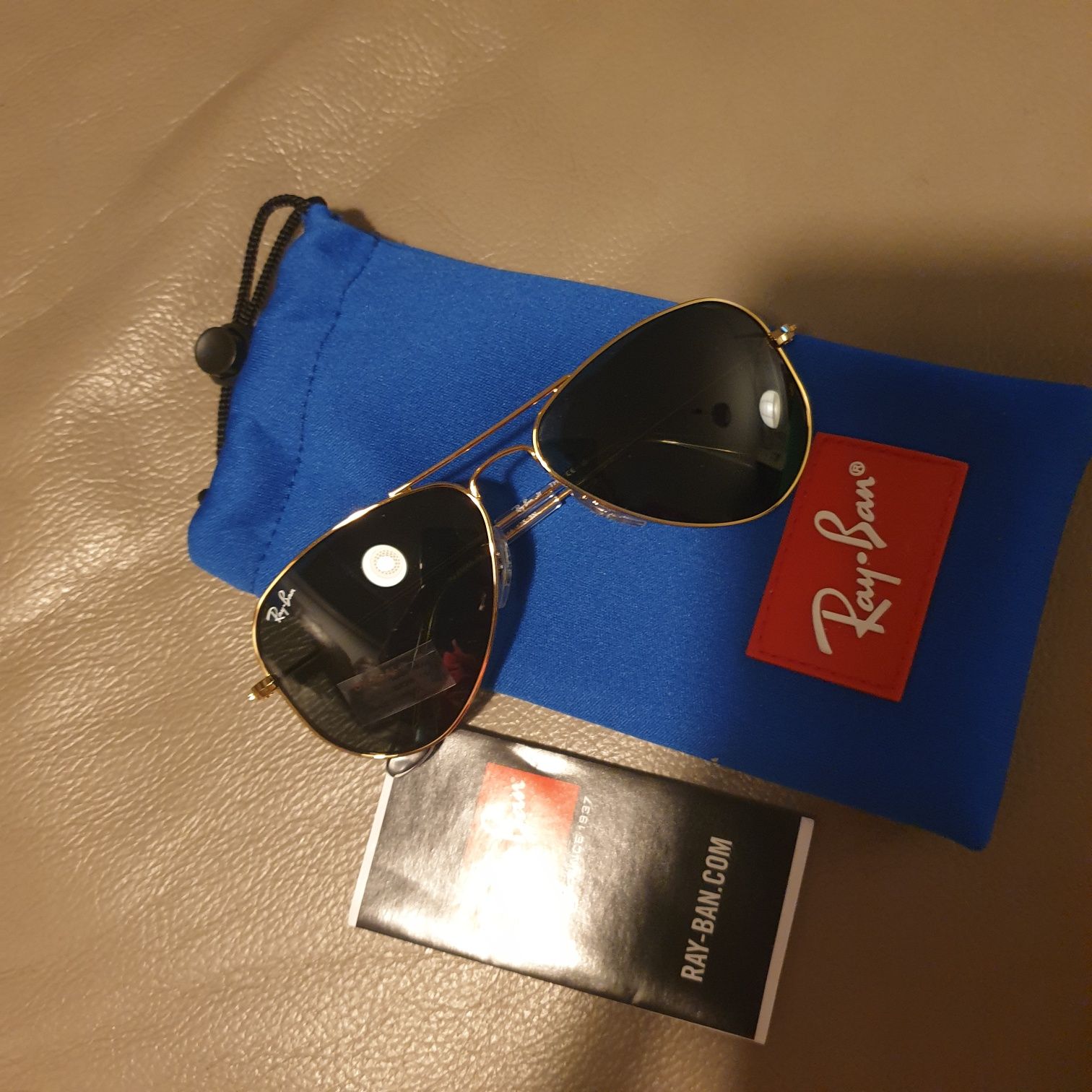 Okulary przeciwsłoneczne Ray Ban aviator junior