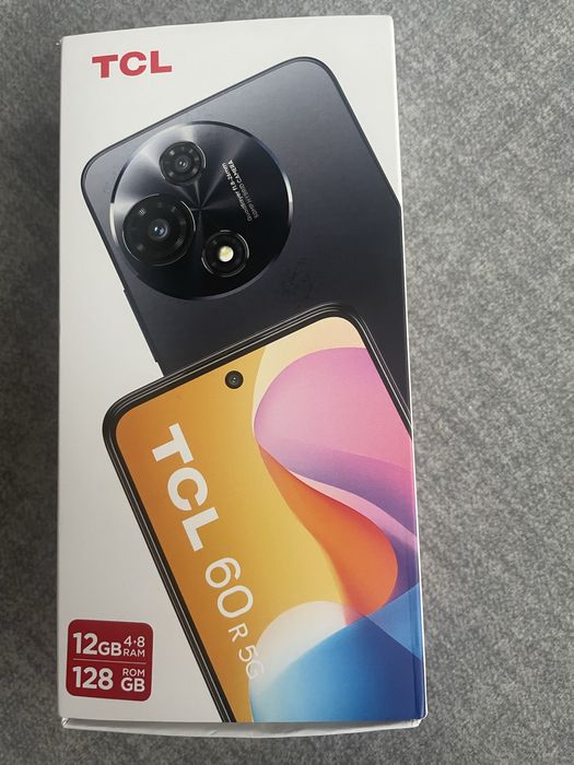 Telefon TCL 60R 5G wraz z obudowa