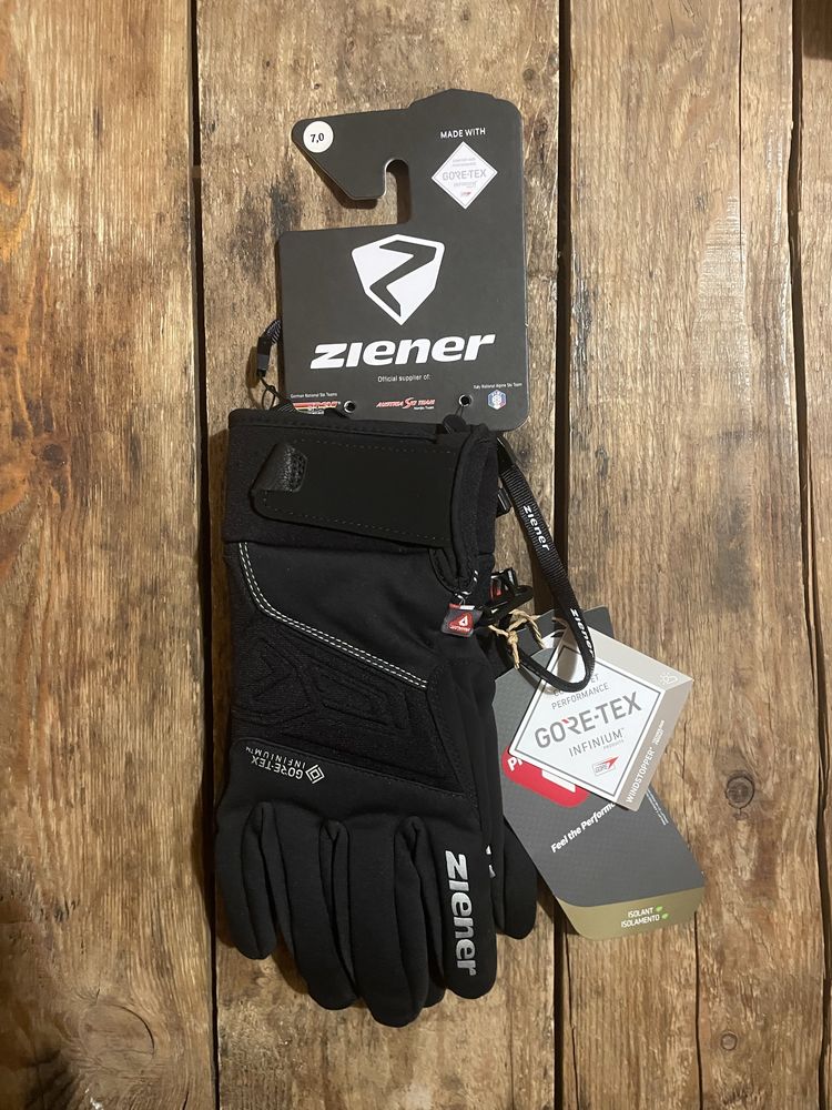 Ziener Rękawice Gore-tex Primaloft Narty Snowboard