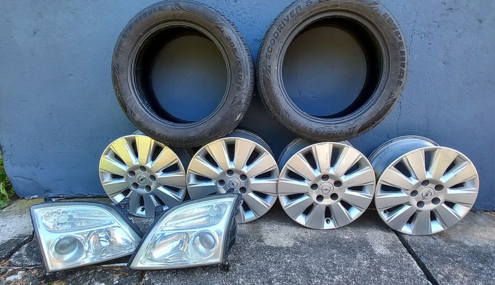 Felgi opony reflektory Opel Vectra C