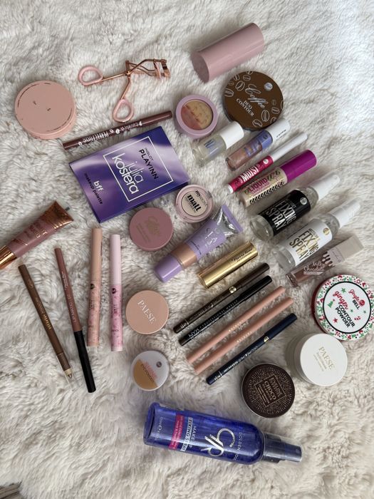 Zestaw kosmetyki do makijażu kolorówka inglot glam shop paese bell