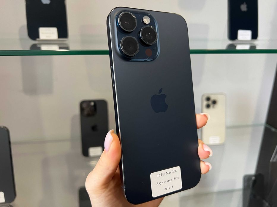 iPhone 15 Pro Max 256 gb Neverlock (фіз карта) / Магазин + Гарантія
