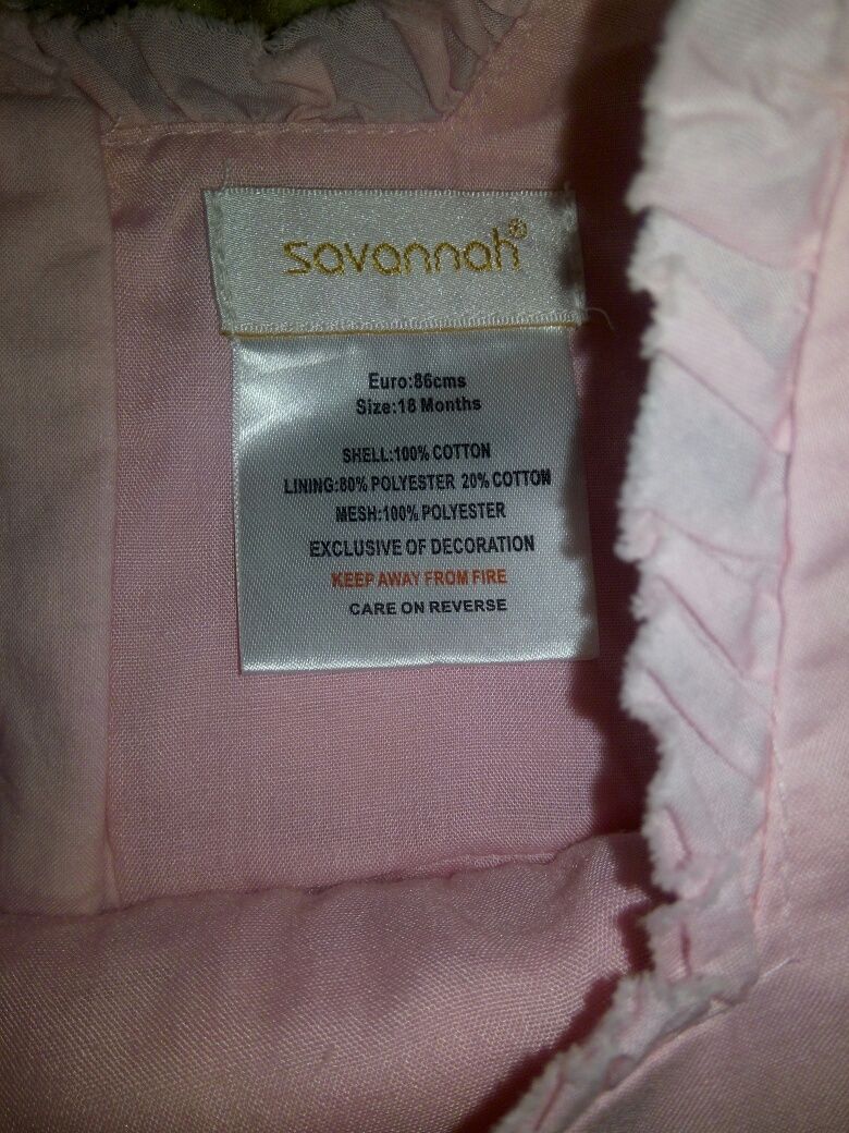 Новое платье savannah сарафан 12-18мес-120грн.