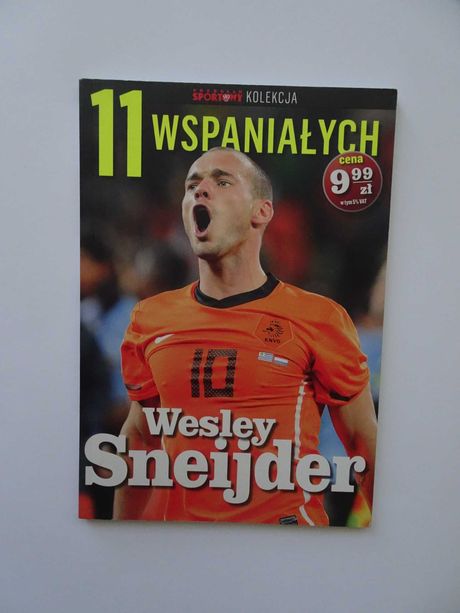 Książka 11 Wspaniałych Wesley Sneijder/ Książka o piłkarzach