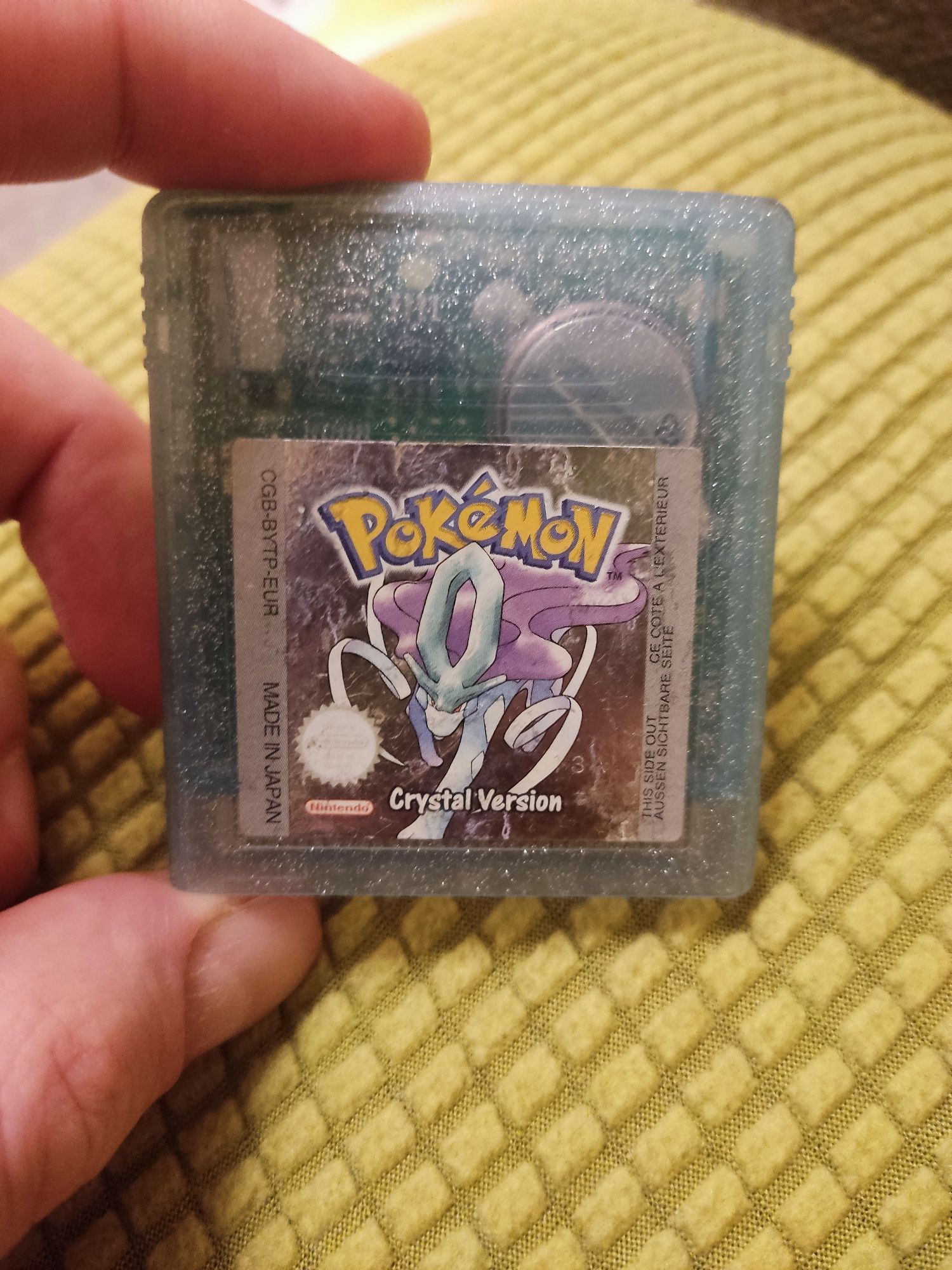 Pokemon Crystal oryginał po angielsku na Nintendo GameBoy