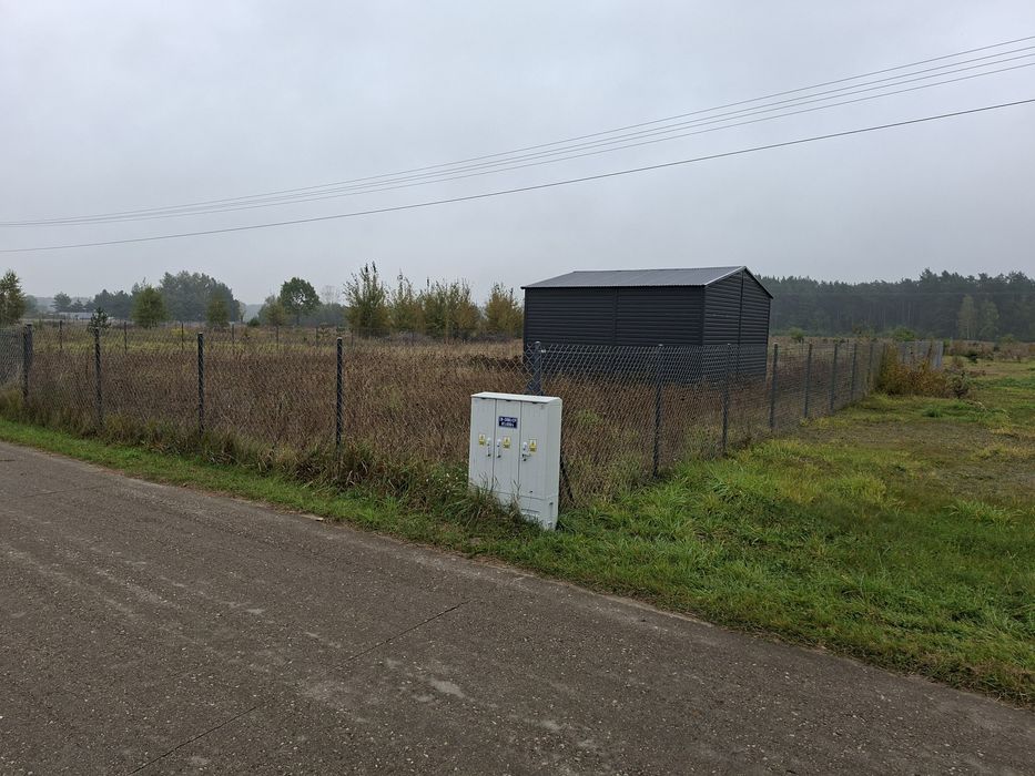Działka z warunkami zabudowy. Prąd. Garaż