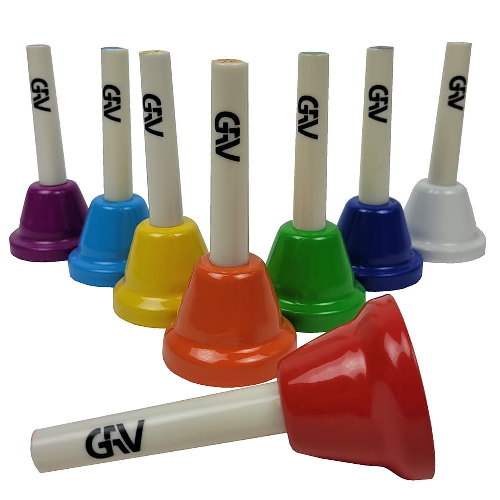 Grv Be-810 Handbells Dzwonki Zestaw Diatoniczny (8 Dźwięków)