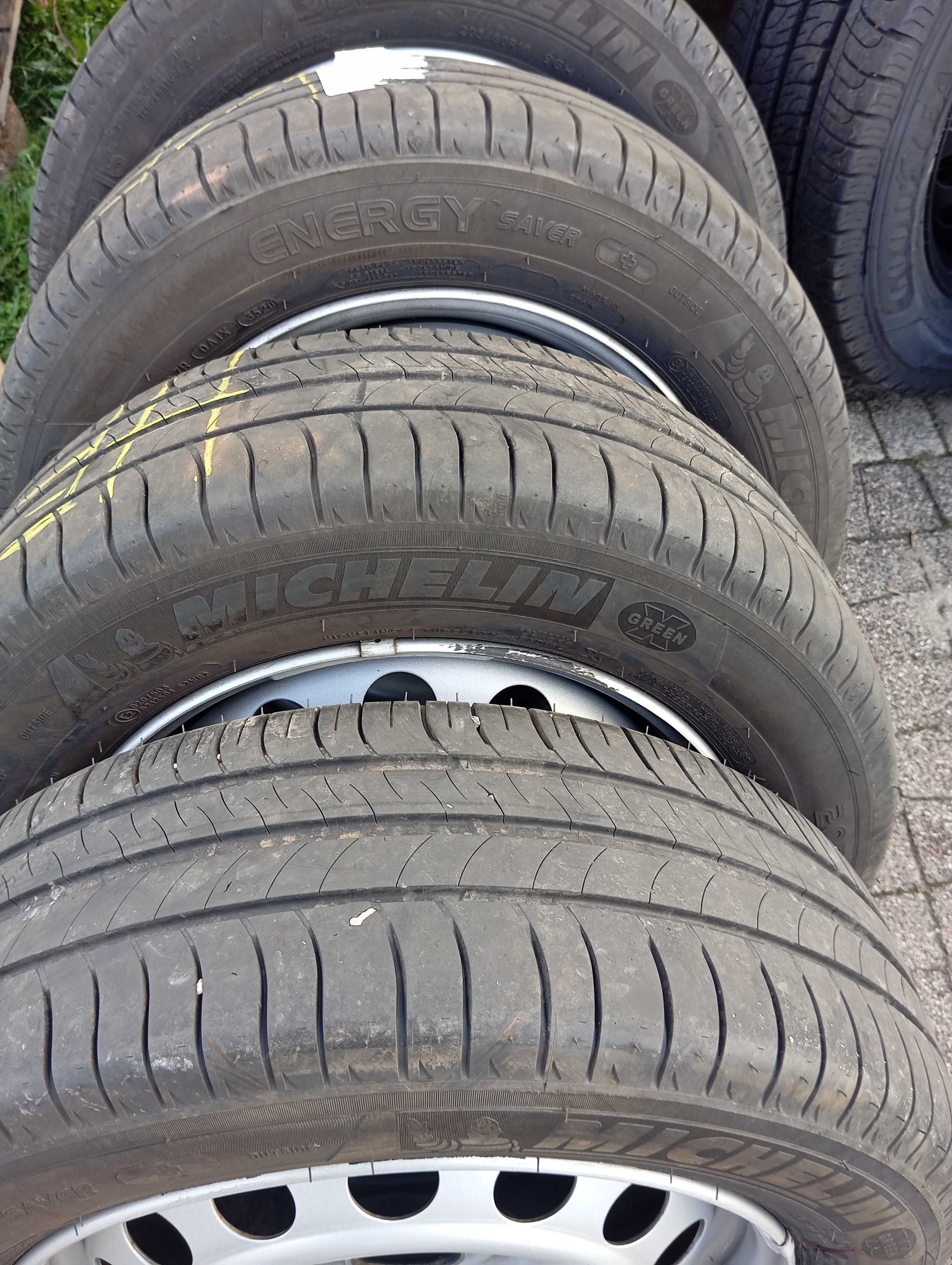 4x koła 16 5x108 Michelin 205/60r16 Citroen Peugeot