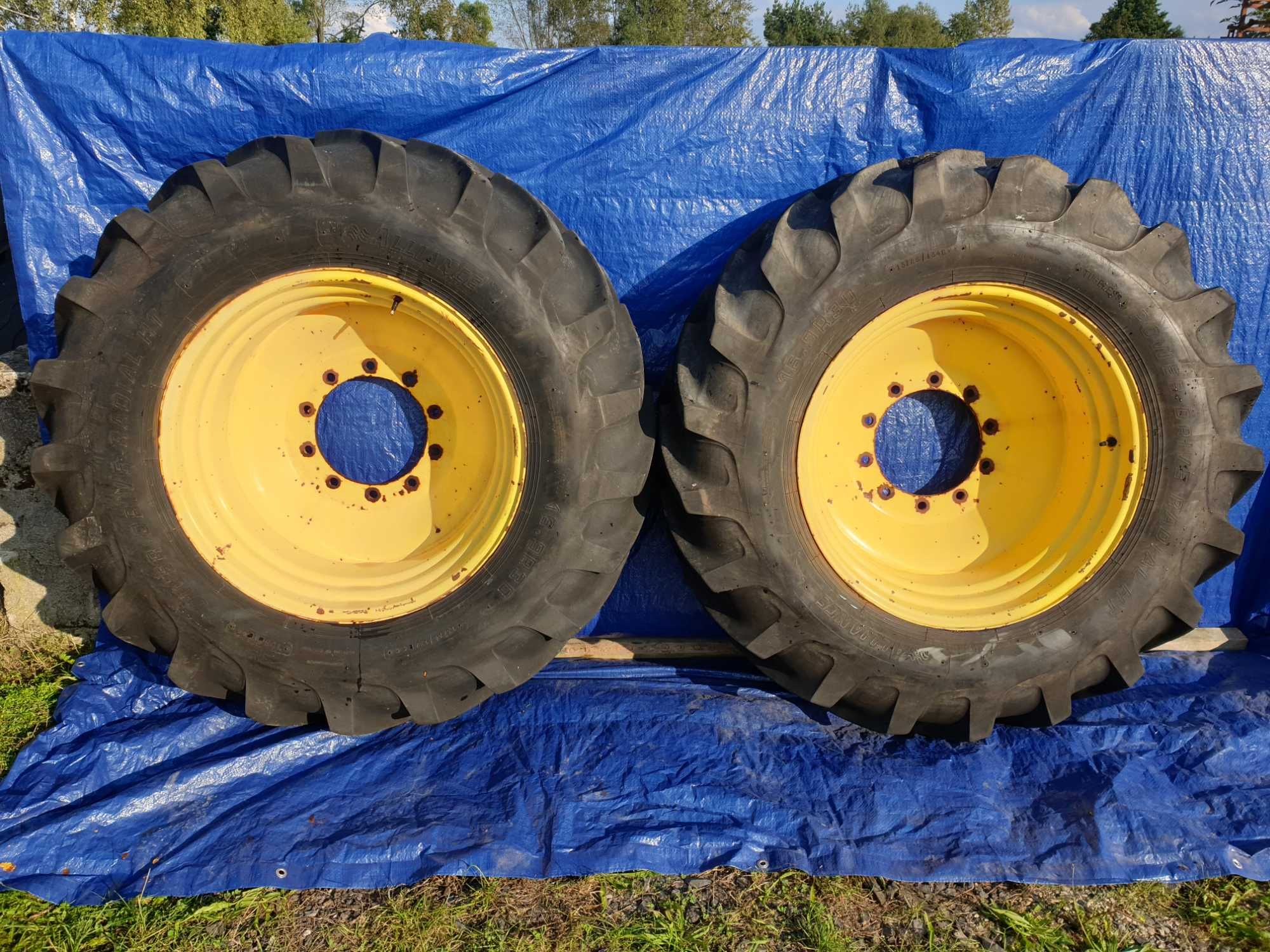 Opony koła John Deere 16.9 R 30 R30 Alliance Felgi 15x30 420/85