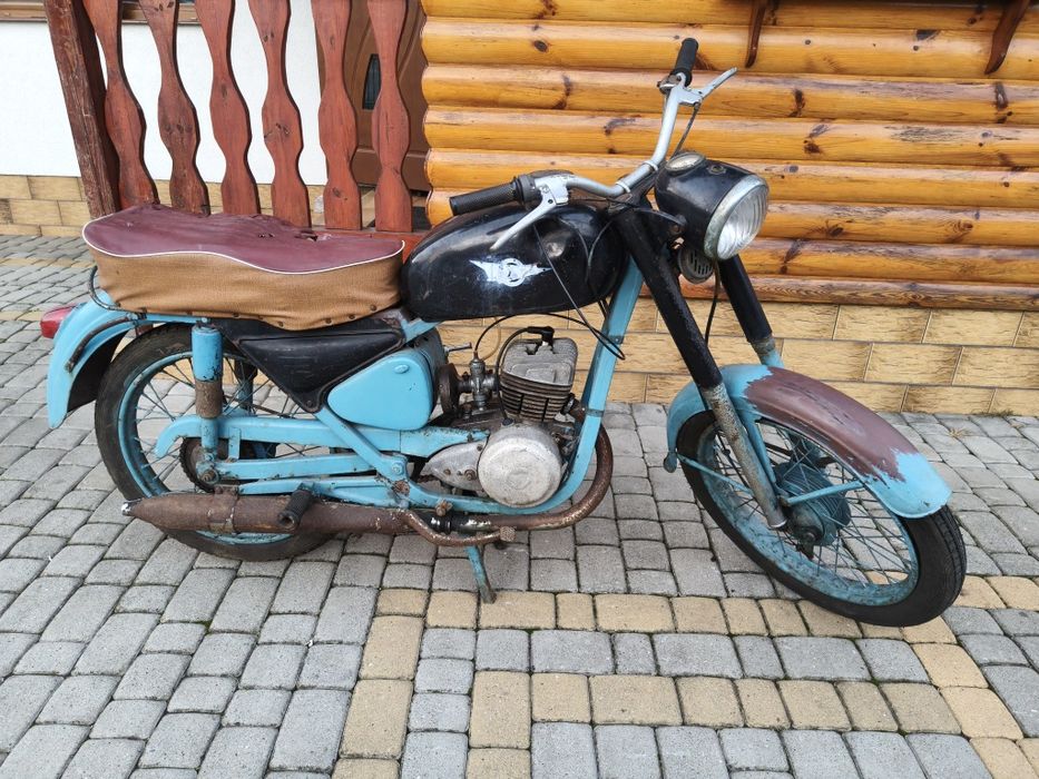 WSK 125 z2 zgodna numerycznie odpala