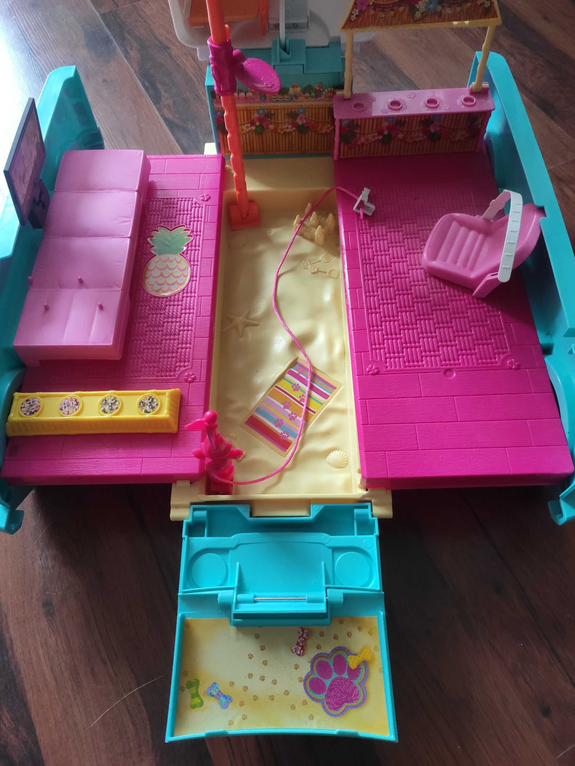 Barbie wakacyjny kamper pojazd piesków