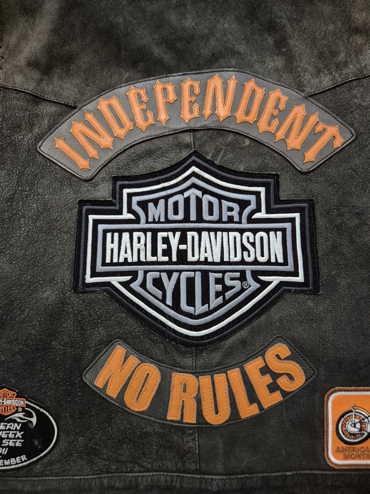Harley Davidson Kamizelka skórzana roz.XL