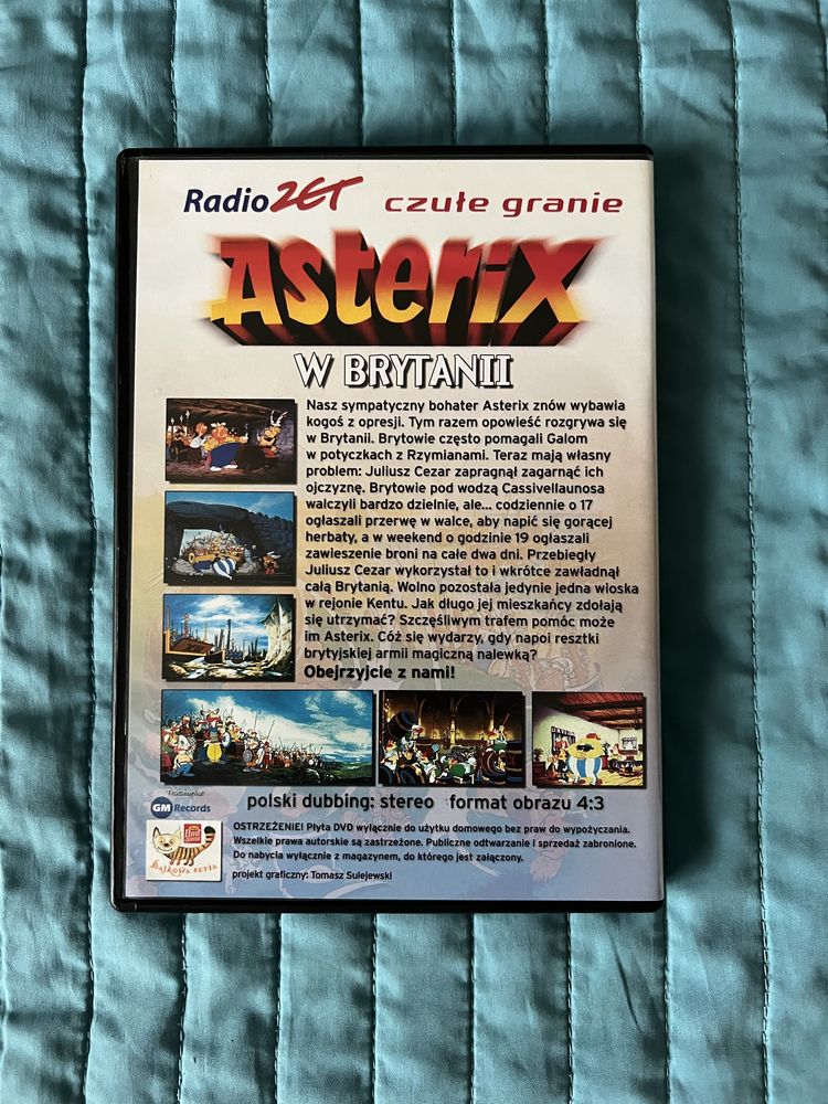 Trzy filmy animowane „Asterix i Obelix”
