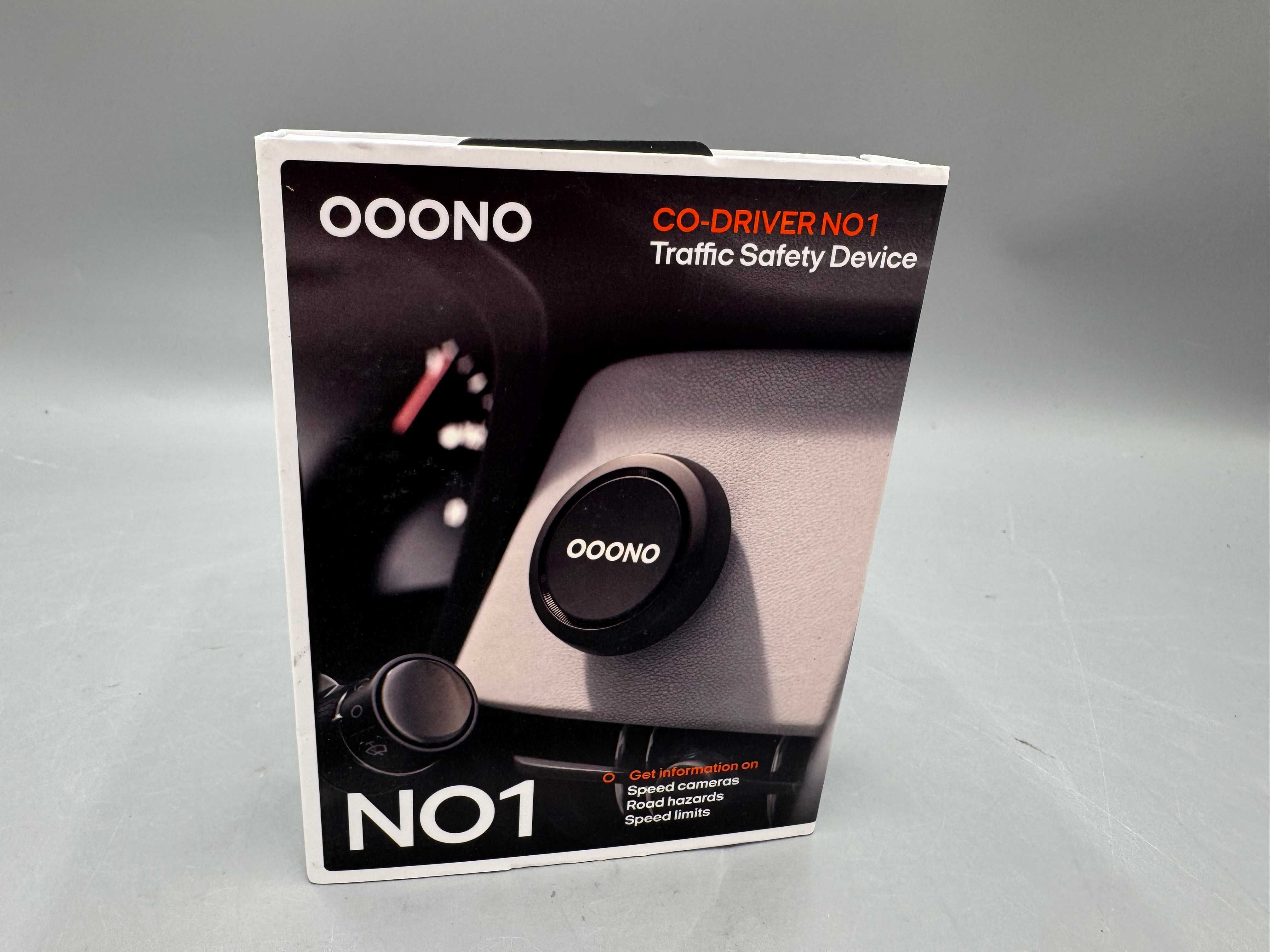 Antyradar Ooono No1 Alarm Drogowy Czarny 1 Szt