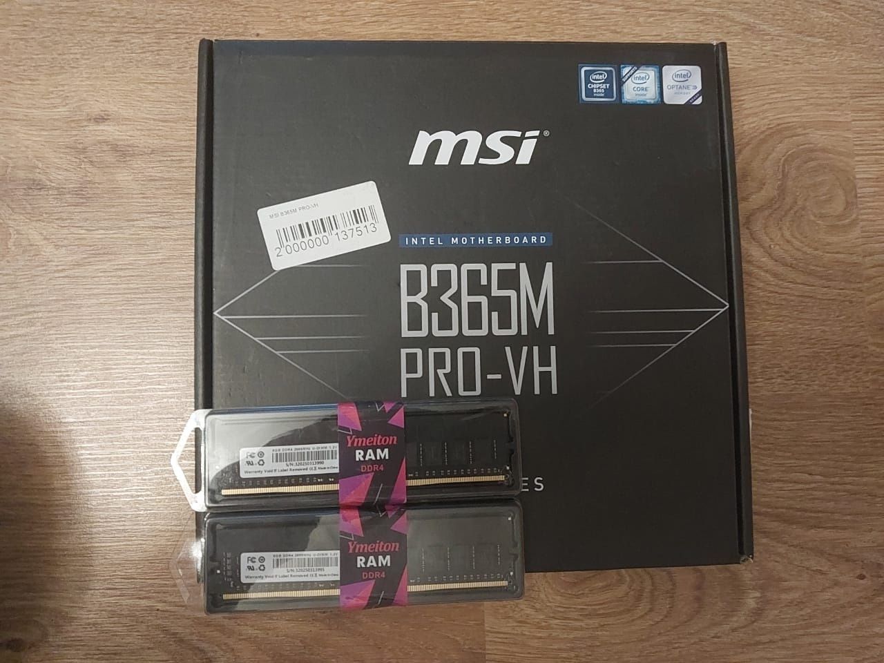 i5 9600kf B365 16Gb ddr4 ігровий комплект