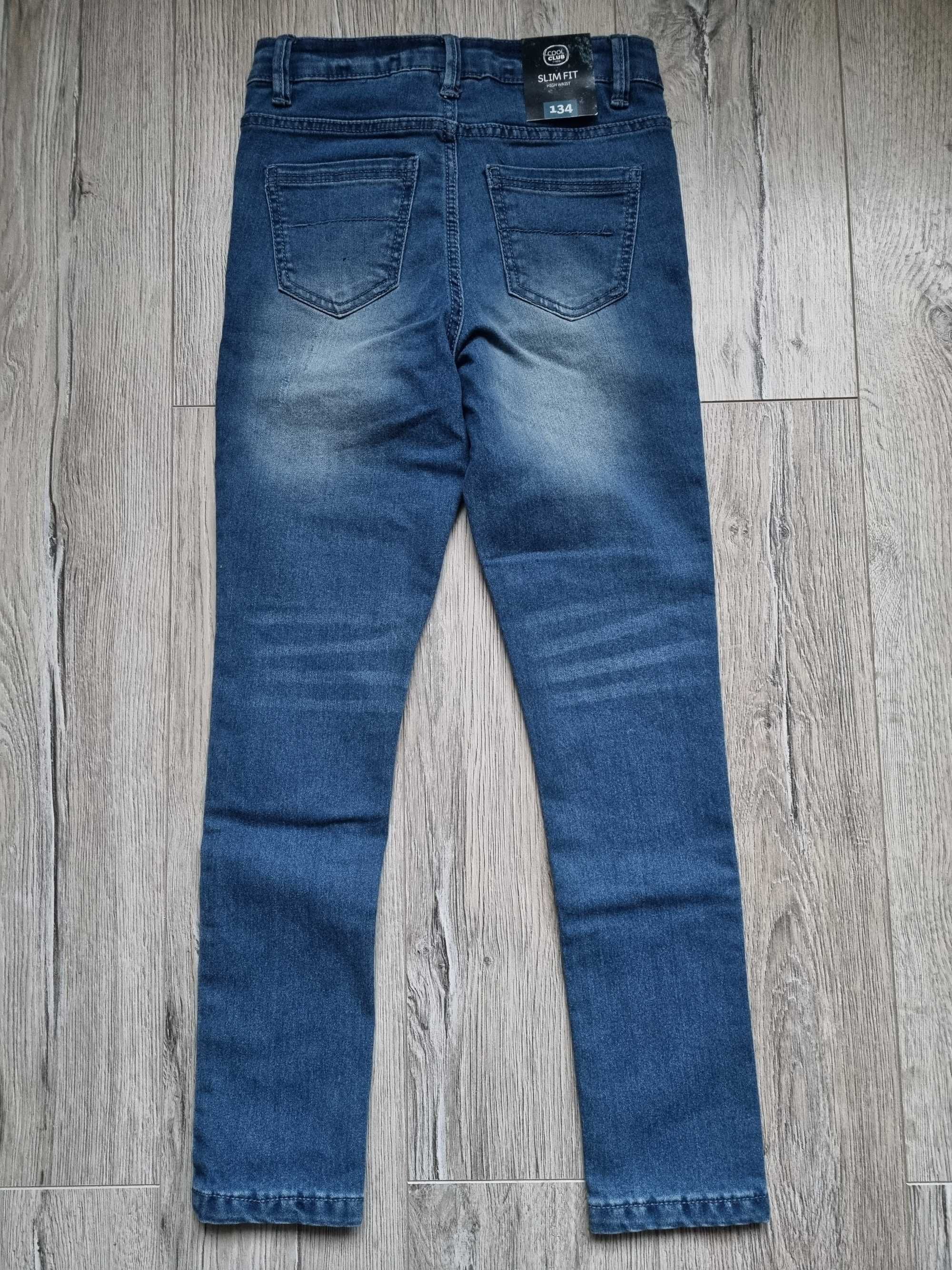Spodnie jeansowe Cool Club rozmiar 134 cm SLIM