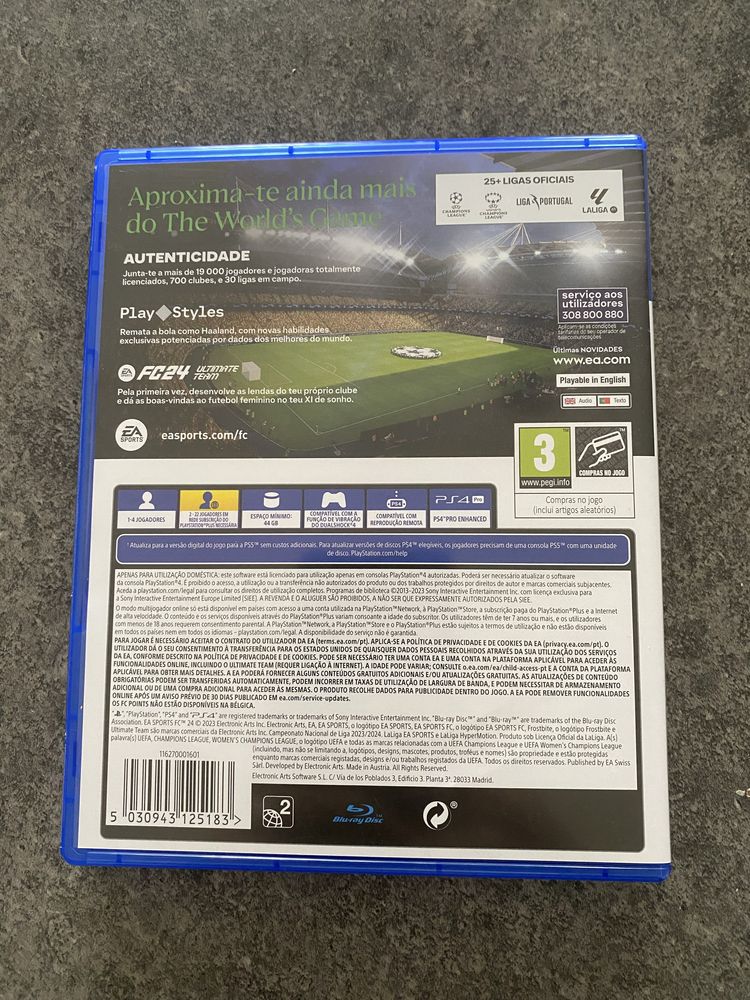 Jogo FC 24 para PS4