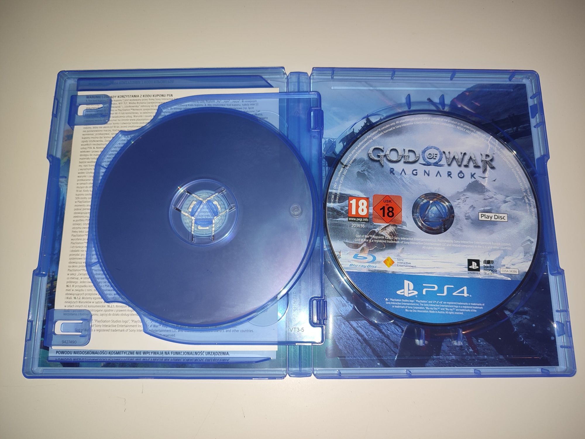 Gra Ps4 God of War Ragnarok PL gry PlayStation 4 UFC Sniper Crash GTA