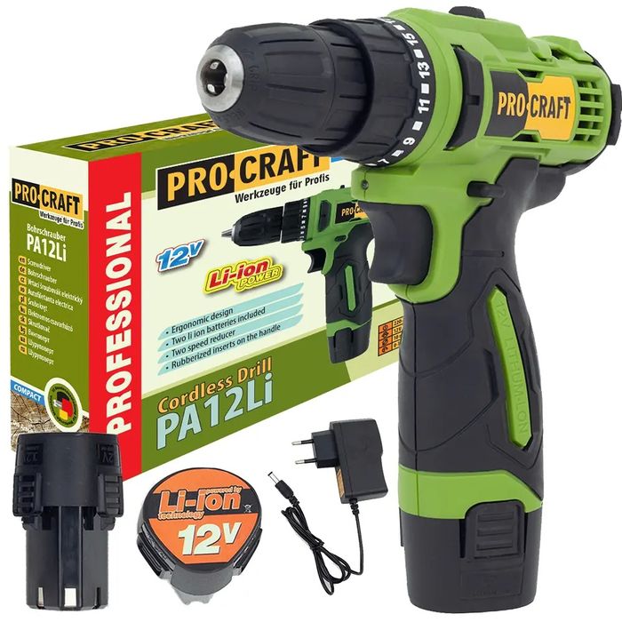 Шурупокрут Procraft PA12Li COMPACT