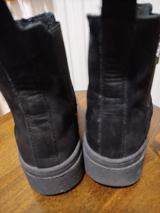 Чобітки жіночі шкіряні на осінь, р.37