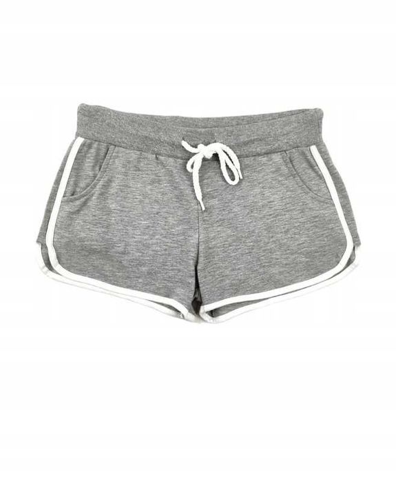 Krótkie szare spodenki szorty basic XL 42