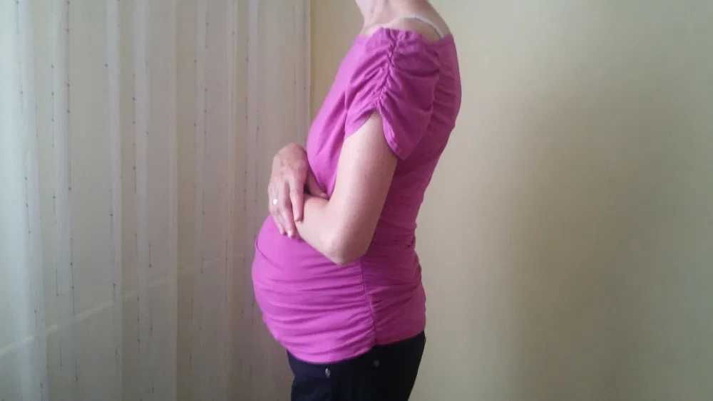 bluzka ciążowa purpurowa orsay rozmiar M