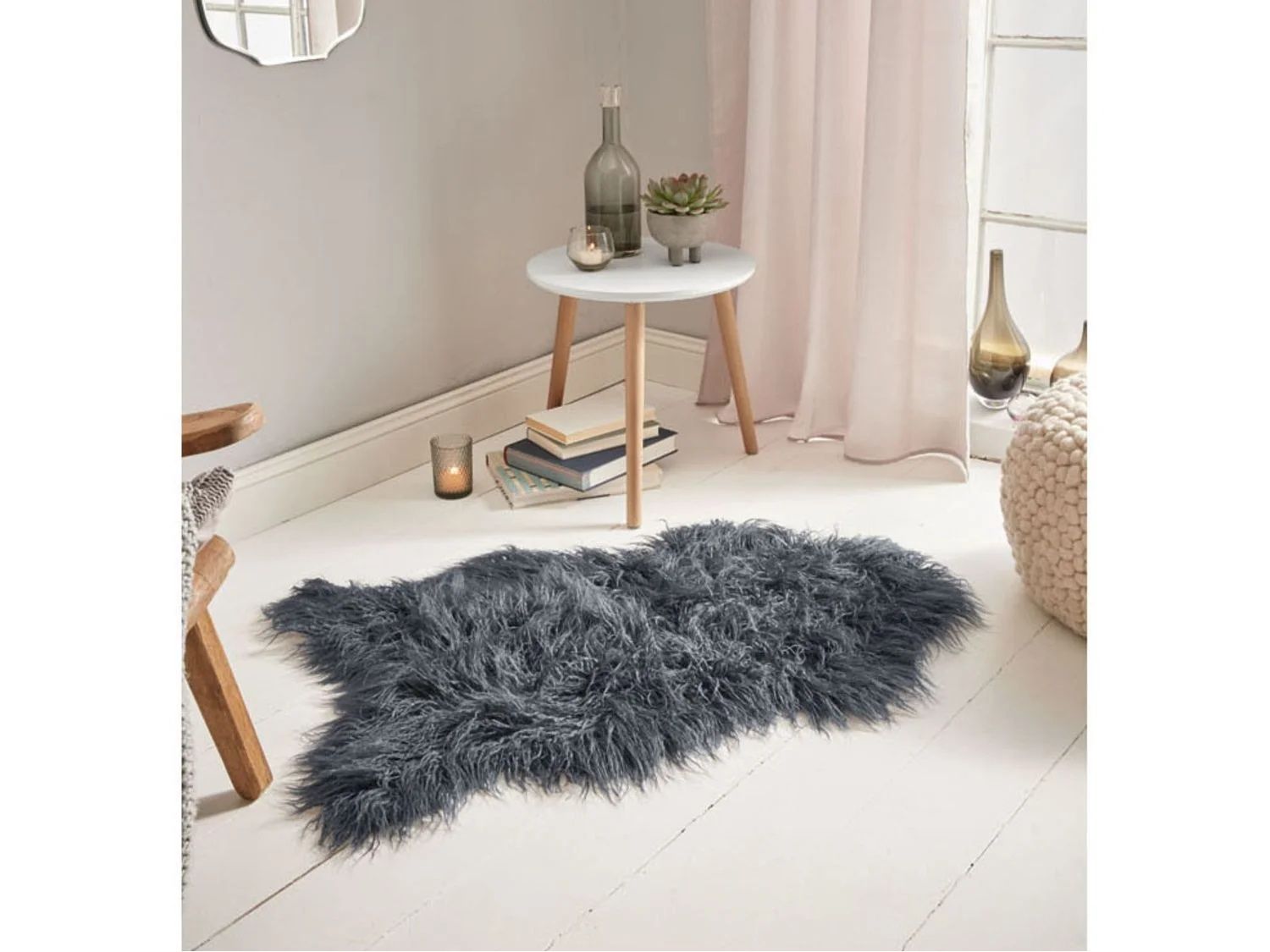 Nowy Dywan ze sztucznego futra 60 x 90 cm meradiso Lidl
