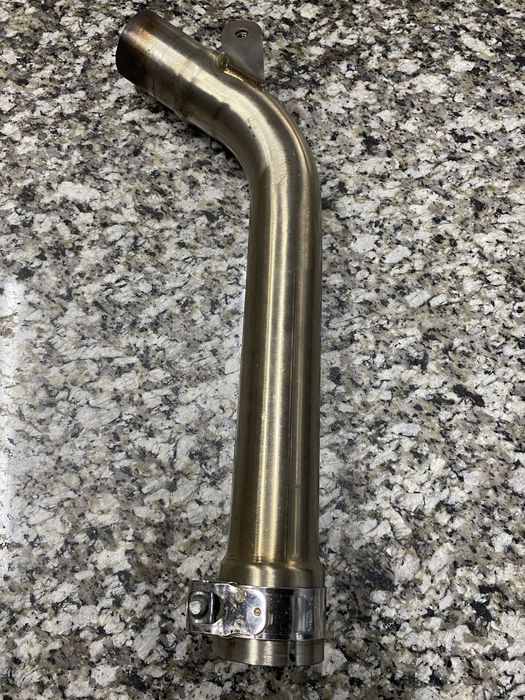 Tubo em inox para subtituição do catalizador da Fazer600