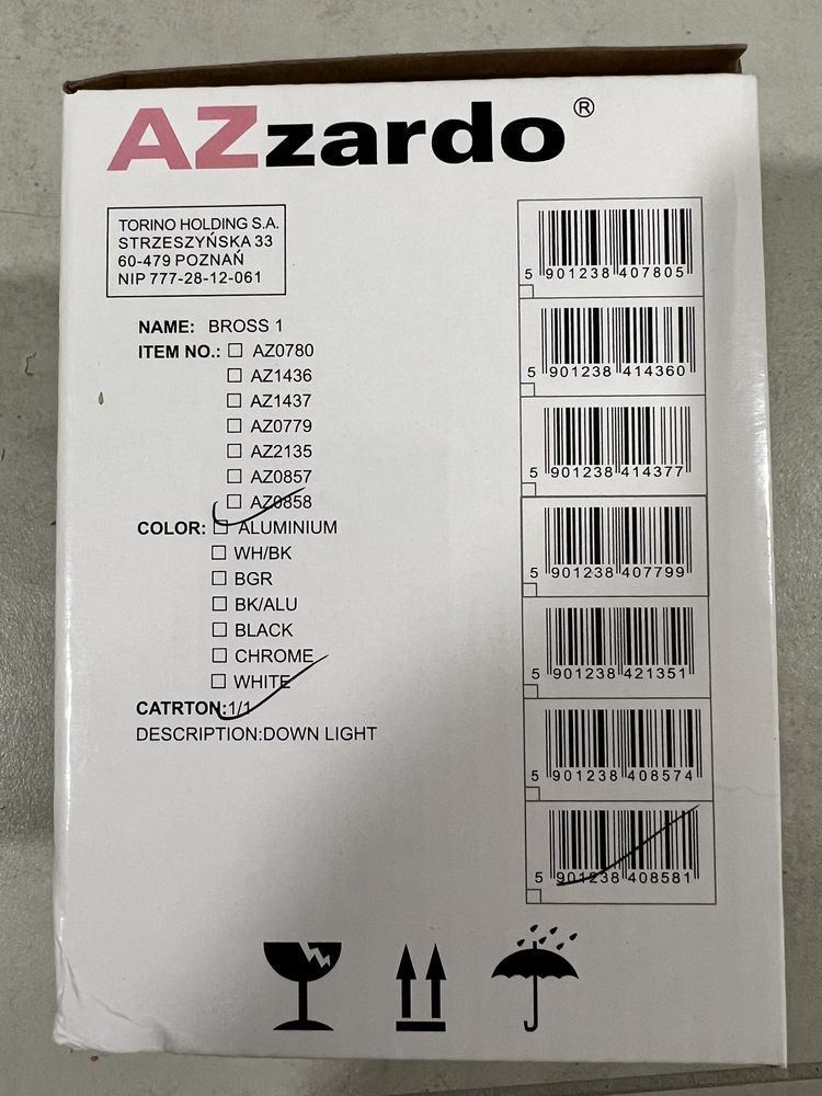 Azzardo AZ0858 - Plafon BROSS 1xGU10/50W/230V