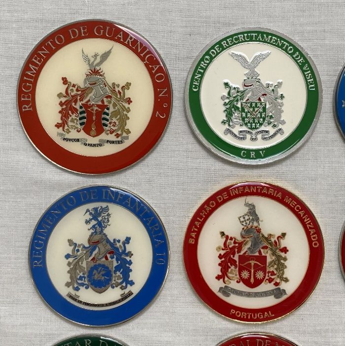 Medalhas de unidades quarteis militares Exército