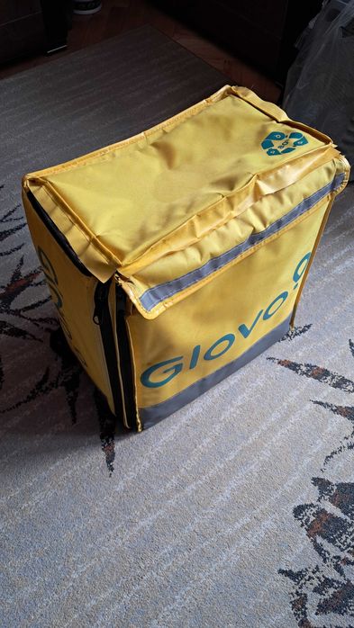 Plecak Torba Glovo rozszerzana! do żywności i fast foodów