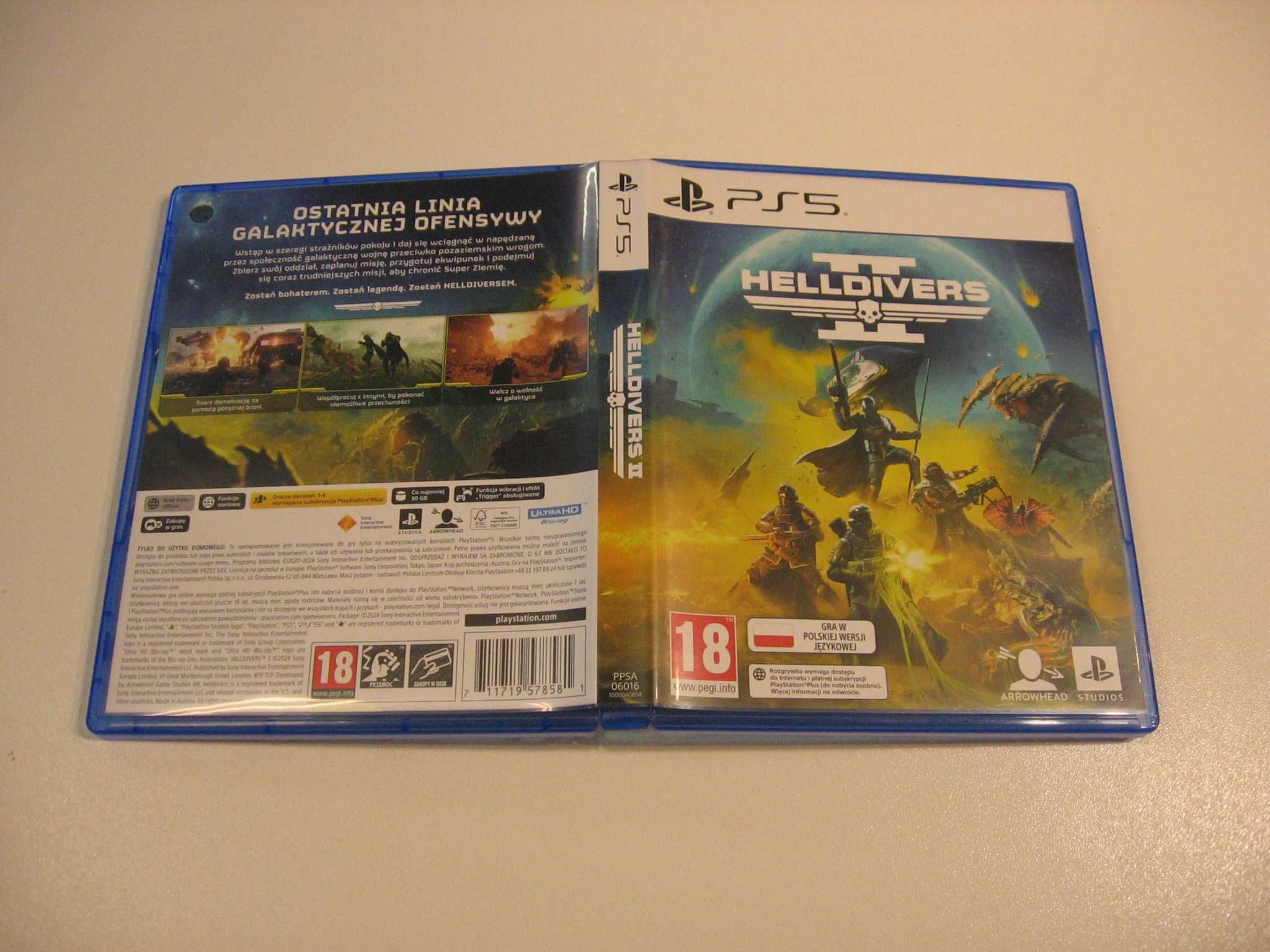 Helldivers 2 PL - GRA Ps5 - Opole 3790