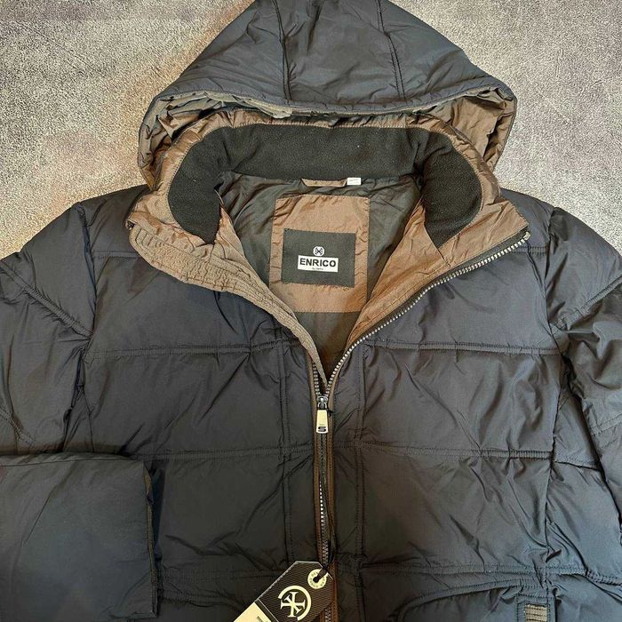 Чоловіча стильна зимова куркта Enrico(розмір-XL.XXL)