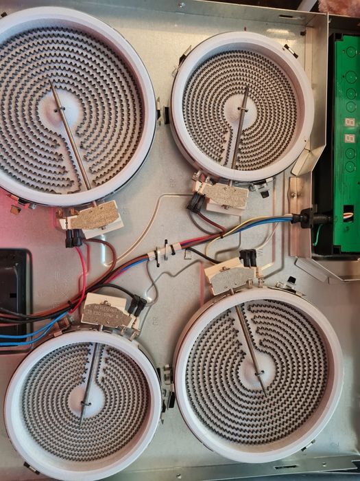 Grzałki płyty ceramicznej elektrycznej Samsung