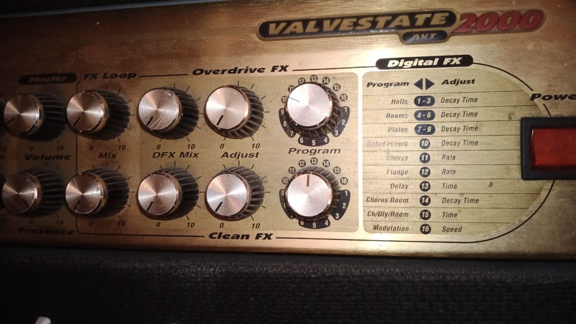 Amplificador Marshall valvestate 2000, 150w