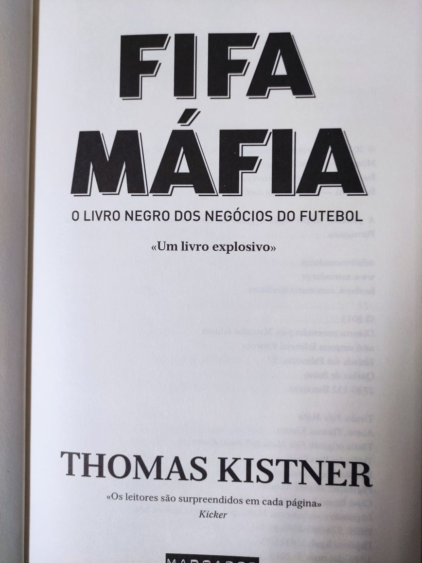 Livro FIFA Mafia