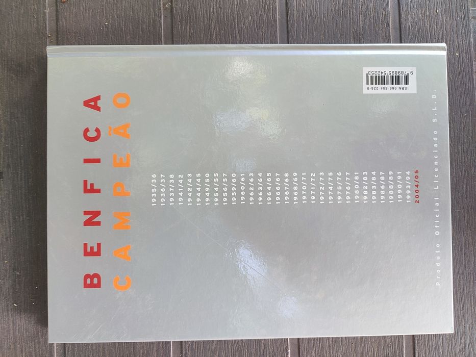 Livro SLB Campeão (Sport Lisboa e Benfica )