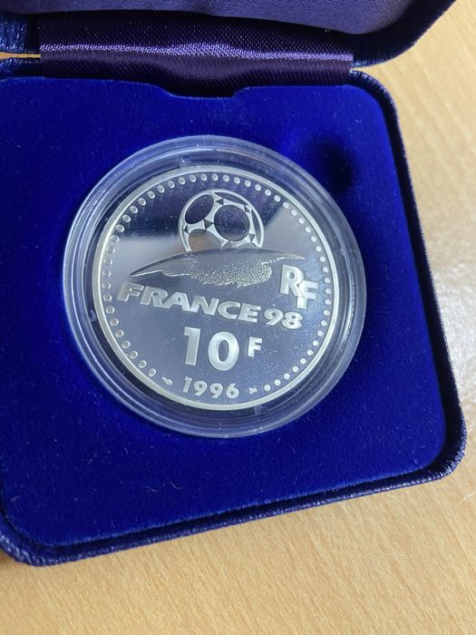 Moeda oficial campeonato mundo futebol 98