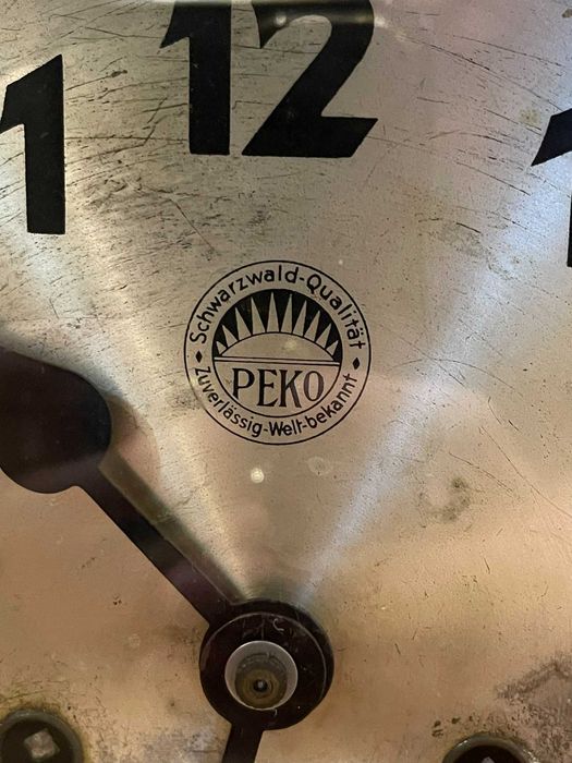 настінний годинник peko з боєм, xix ст.