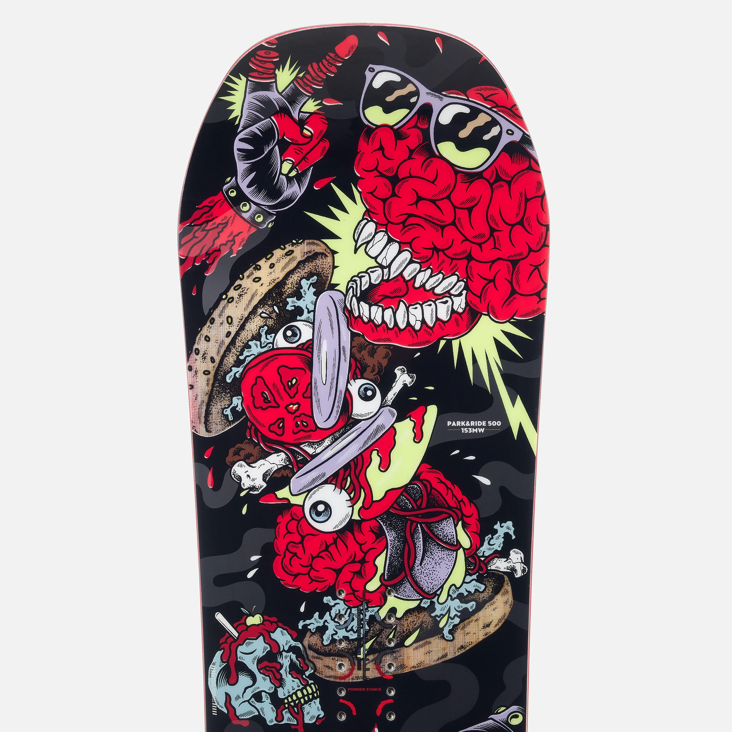Prancha de Snowboard All Mountain/Freestyle Homem e Mulher