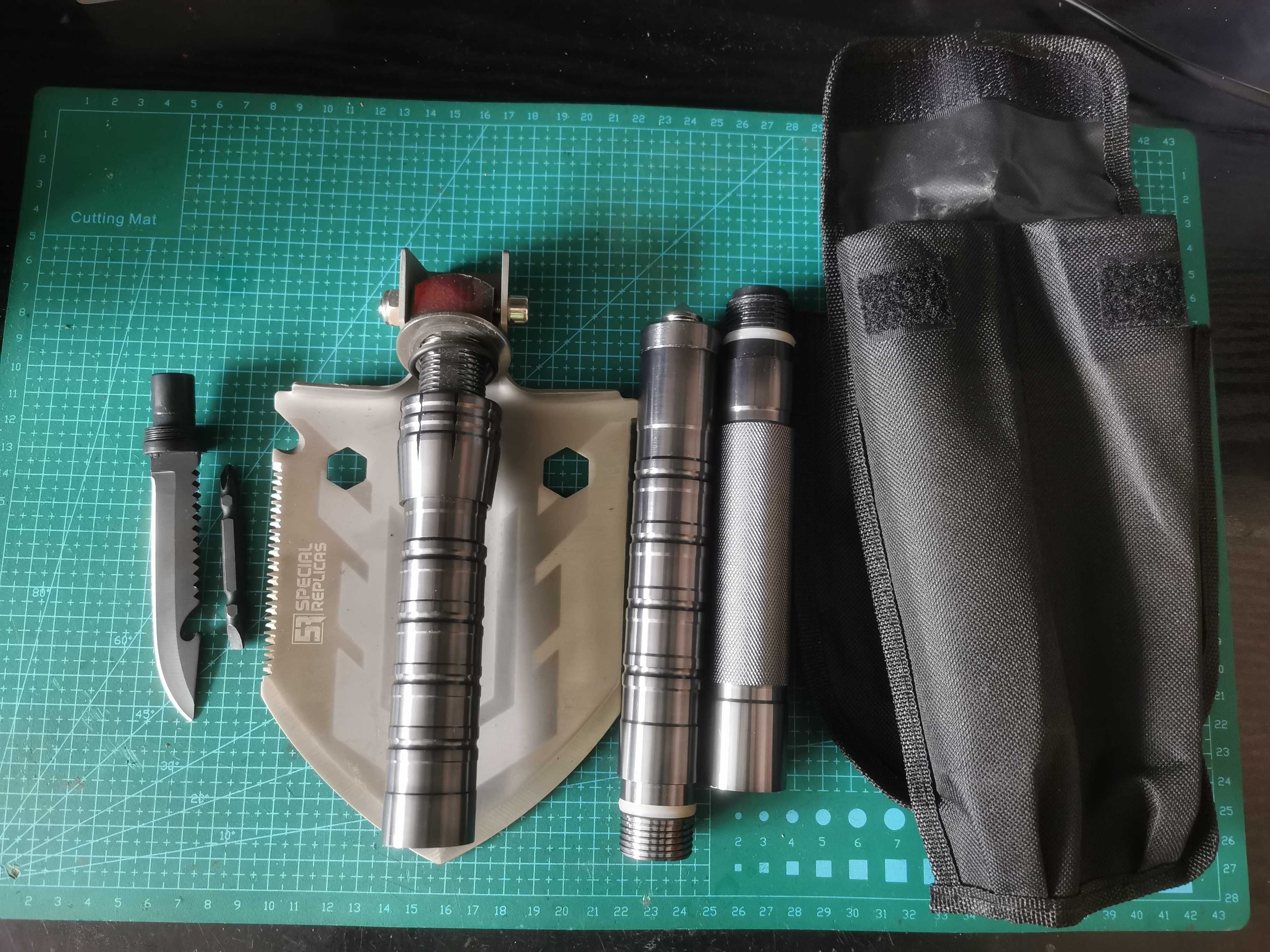 Składana łopata, multitool