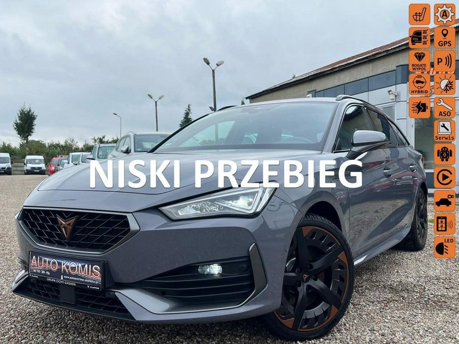 Cupra Leon 1,4 Plug-in*150ps*48.000km*ASO*Opłacony