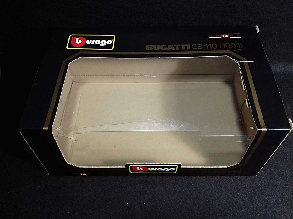 Burago 1:18 - Bugatti EB 110 de 1991, caixa original - made in Italy